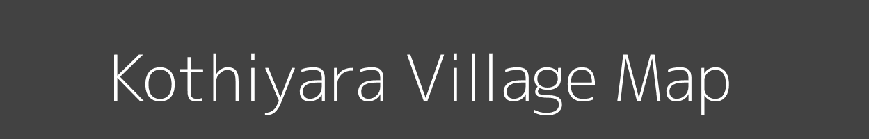 Map of Kothiyara Village in Uttar Pradesh Image