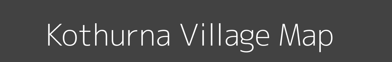 Map of Kothurna Village in Madhya Pradesh Image