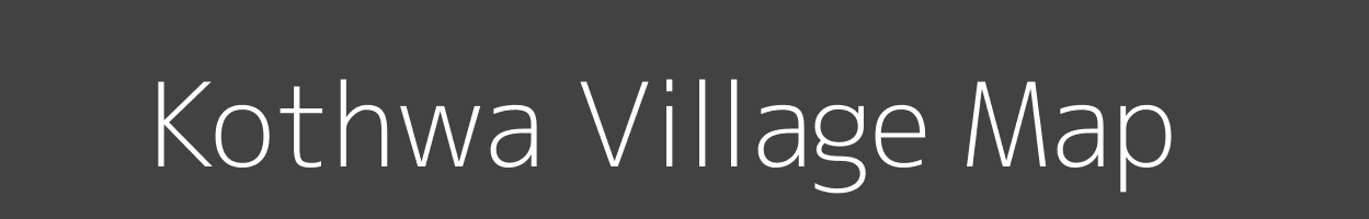 Map of Kothwa Village in Uttar Pradesh Image