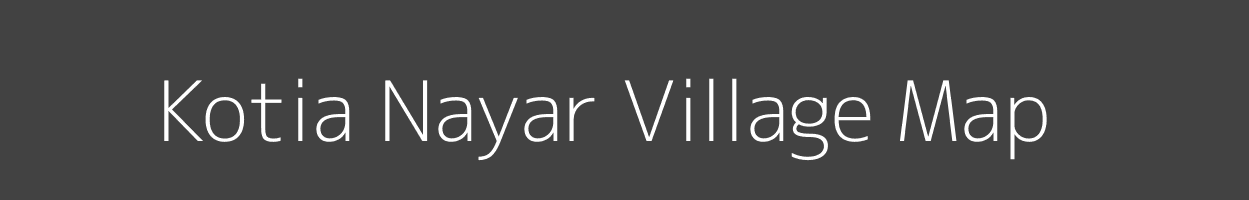 Map of Kotia Nayar Village in Uttar Pradesh Image