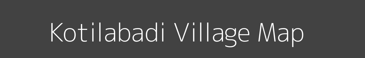 Map of Kotilabadi Village in Uttar Pradesh Image