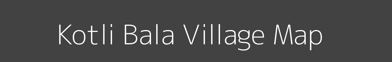 Map of Kotli Bala Village in Jammu and Kashmir Image