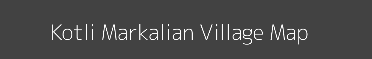 Map of Kotli Markalian Village in Jammu and Kashmir Image