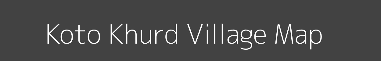 Map of Koto Khurd Village in Jharkhand Image