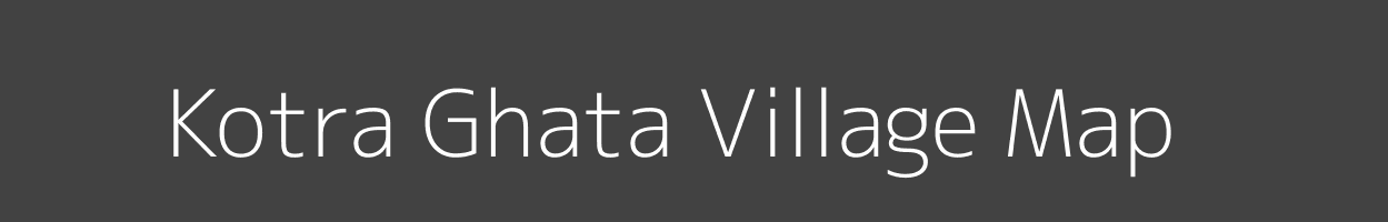 Map of Kotra Ghata Village in Rajasthan Image