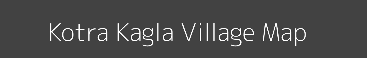 Map of Kotra Kagla Village in Rajasthan Image