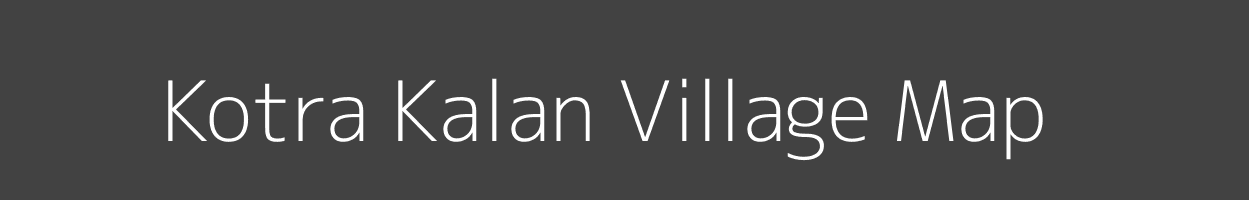 Map of Kotra Kalan Village in Madhya Pradesh Image