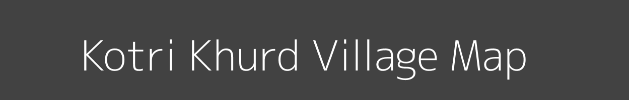 Map of Kotri Khurd Village in Rajasthan Image