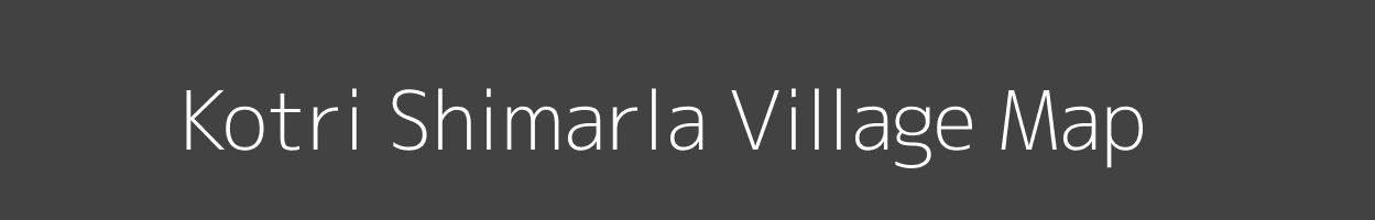 Map of Kotri Shimarla Village in Rajasthan Image