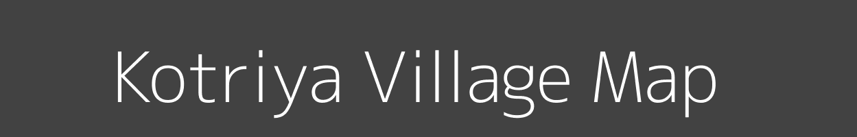 Map of Kotriya Village in Madhya Pradesh Image