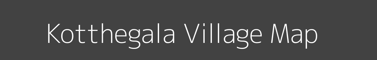 Map of Kotthegala Village in Karnataka Image