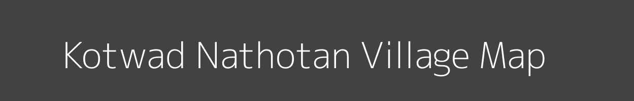 Map of Kotwad Nathotan Village in Rajasthan Image