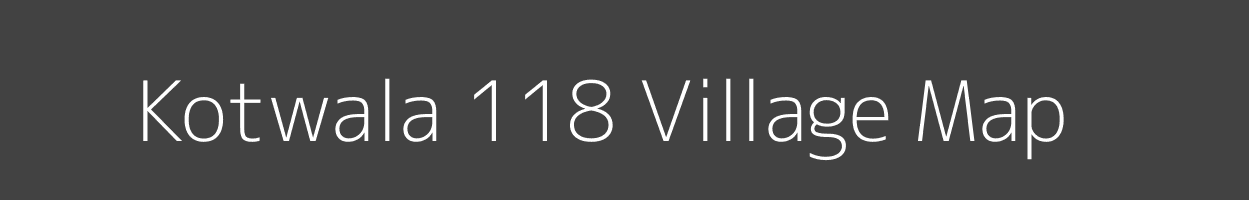 Map of Kotwala 118 Village in Punjab Image