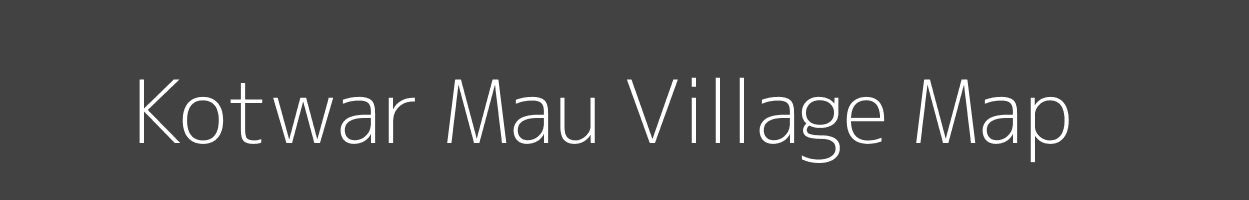 Map of Kotwar Mau Village in Uttar Pradesh Image