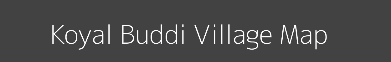 Map of Koyal Buddi Village in Madhya Pradesh Image