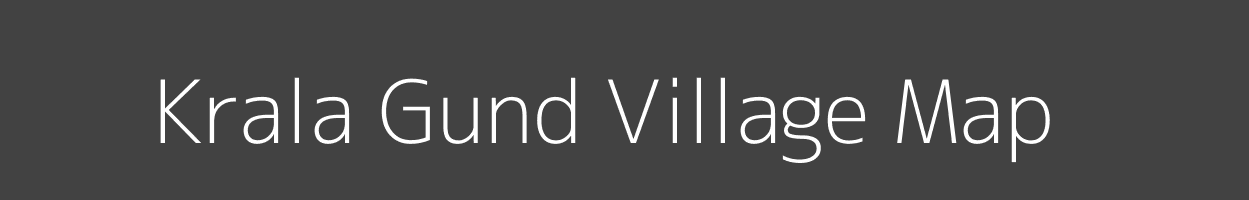 Map of Krala Gund Village in Jammu and Kashmir Image