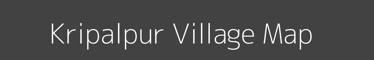Map of Kripalpur Village in Uttar Pradesh Image