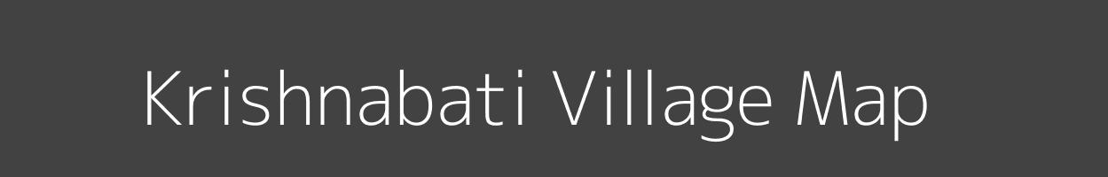 Map of Krishnabati Village in West Bengal Image