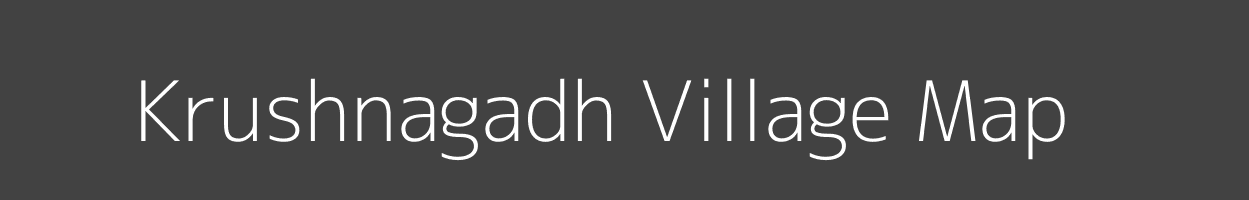 Map of Krushnagadh Village in Gujarat Image