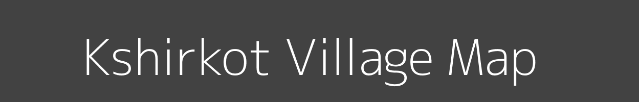 Map of Kshirkot Village in Odisha Image