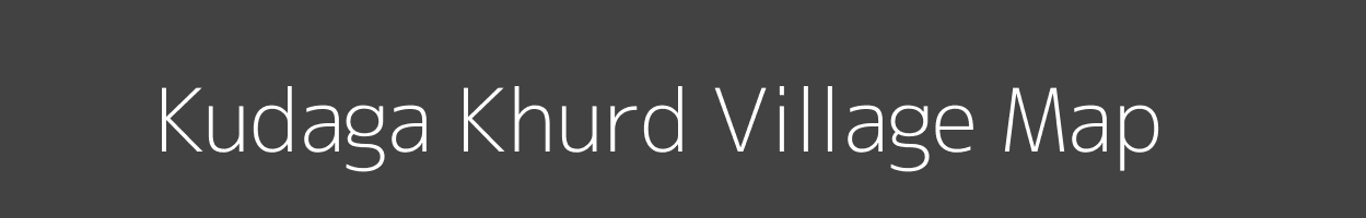 Map of Kudaga Khurd Village in Jharkhand Image