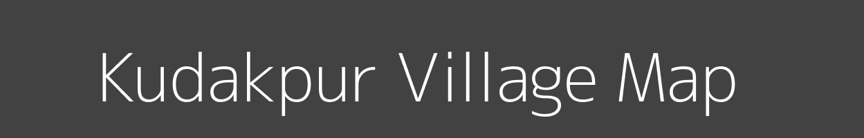 Map of Kudakpur Village in Madhya Pradesh Image