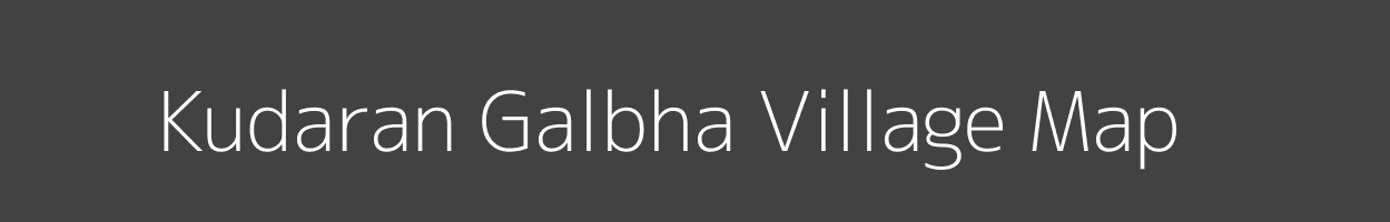 Map of Kudaran Galbha Village in Uttar Pradesh Image