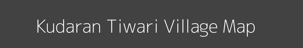 Map of Kudaran Tiwari Village in Uttar Pradesh Image