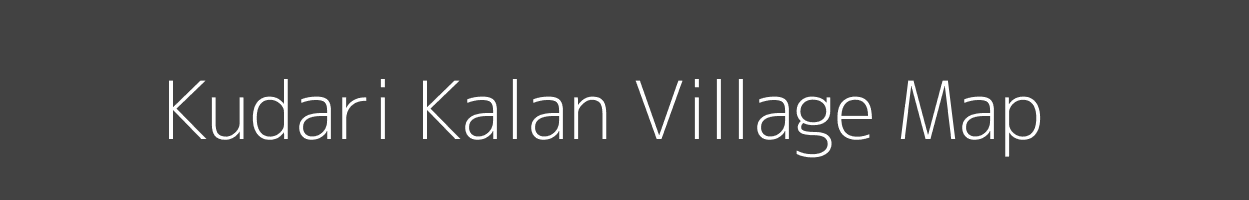 Map of Kudari Kalan Village in Madhya Pradesh Image