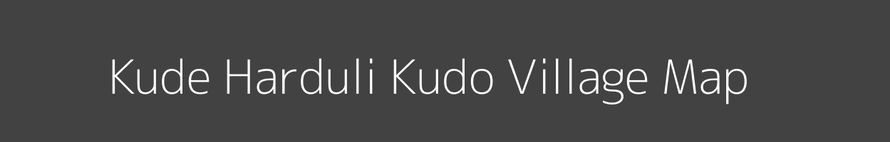 Map of Kude Harduli Kudo Village in Madhya Pradesh Image