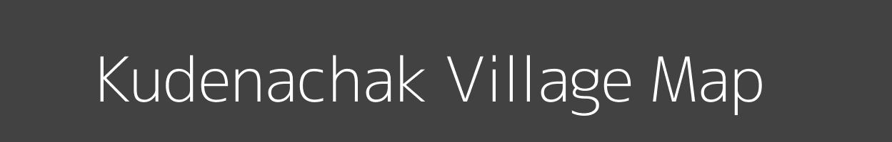 Map of Kudenachak Village in Uttar Pradesh Image