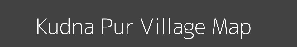 Map of Kudna Pur Village in Uttar Pradesh Image