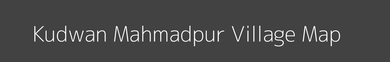 Map of Kudwan Mahmadpur Village in Uttar Pradesh Image