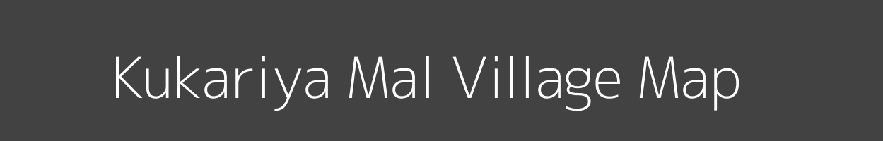 Map of Kukariya Mal Village in Madhya Pradesh Image