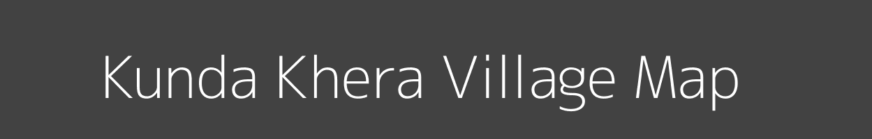 Map of Kunda Khera Village in Rajasthan Image