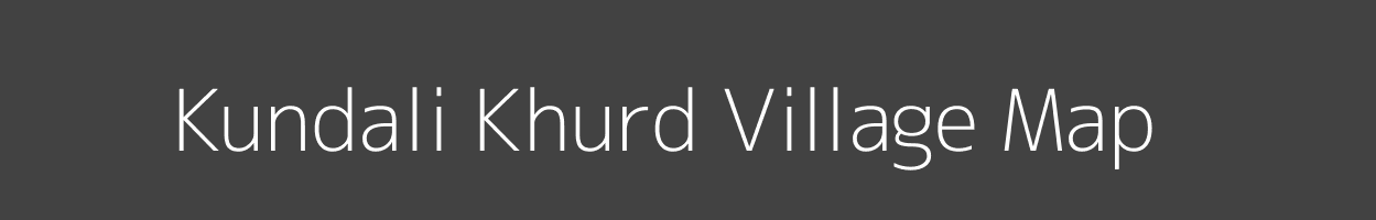 Map of Kundali Khurd Village in Madhya Pradesh Image