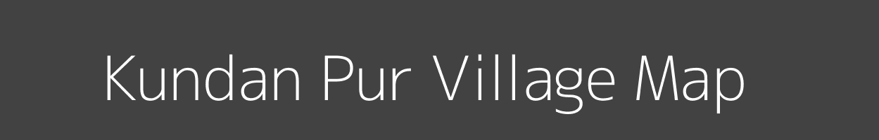 Map of Kundan Pur Village in Uttar Pradesh Image