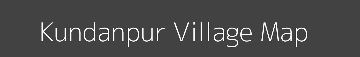 Map of Kundanpur Village in Uttar Pradesh Image