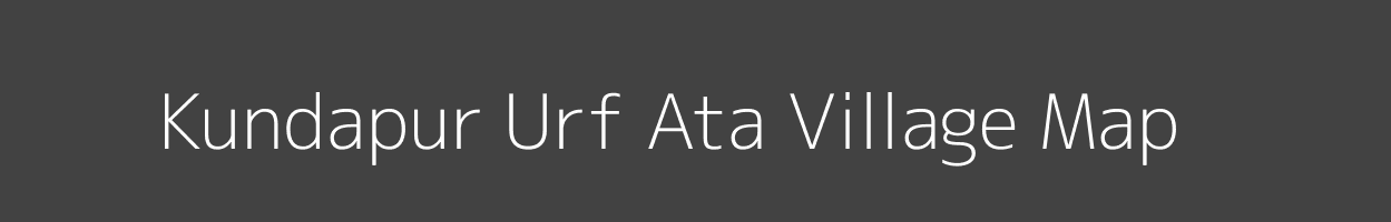 Map of Kundapur Urf Ata Village in Uttar Pradesh Image