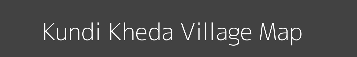 Map of Kundi Kheda Village in Madhya Pradesh Image