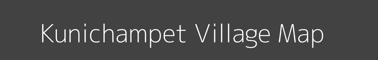 Map of Kunichampet Village in Puducherry Image