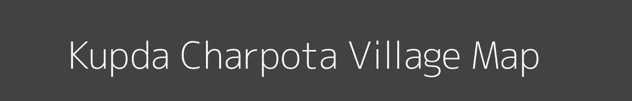 Map of Kupda Charpota Village in Madhya Pradesh Image