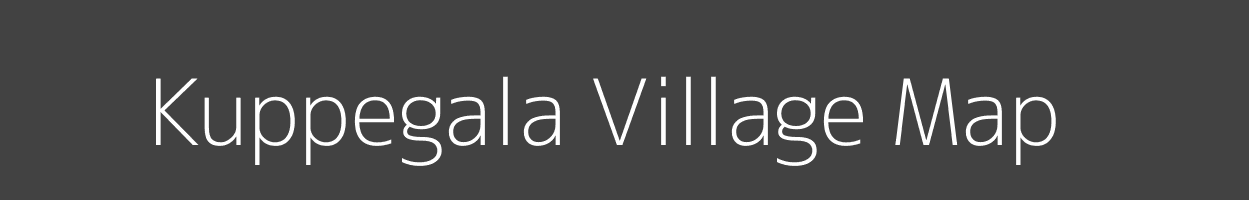 Map of Kuppegala Village in Karnataka Image