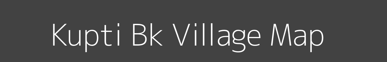 Map of Kupti Bk Village in Maharashtra Image