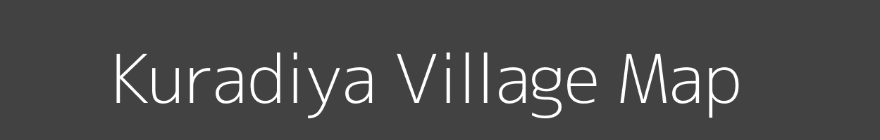 Map of Kuradiya Village in Madhya Pradesh Image