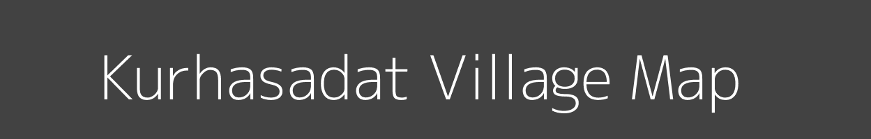 Map of Kurhasadat Village in Uttar Pradesh Image