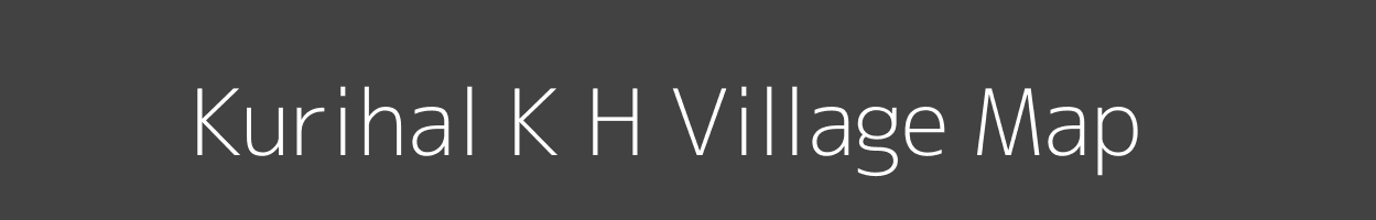 Map of Kurihal K H Village in Karnataka Image