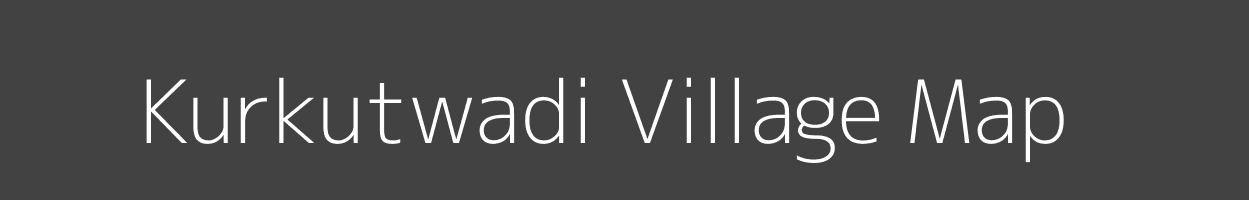 Map of Kurkutwadi Village in Maharashtra Image