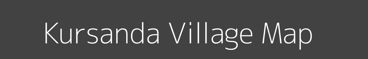 Map of Kursanda Village in Uttar Pradesh Image