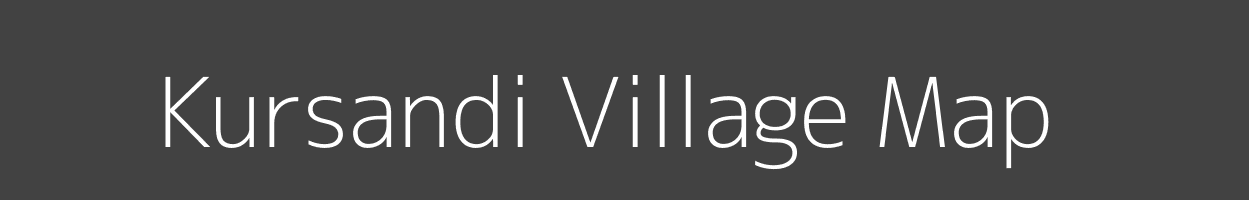 Map of Kursandi Village in Uttar Pradesh Image